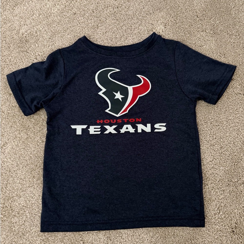 NFL Houston Texans Toddler Navy and Red Tee